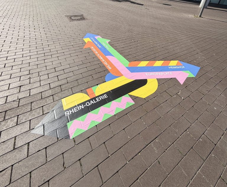 Neues Wegeleitsystem für die Ludwigshafener Innenstadt